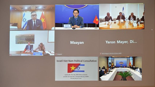 Vietnam e Israel efectúan cuarta consulta política ảnh 1