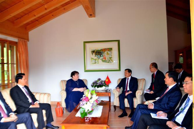 Participa Vietnam en Reunión Anual del Foro Económico Mundial ảnh 2 Participa Vietnam en Reunión Anual del Foro Económico Mundial ảnh 2
