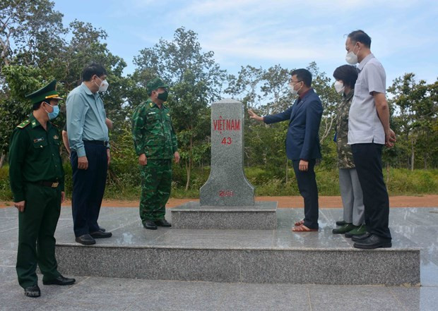 Vietnam y Camboya buscan construir línea fronteriza de paz, amistad y desarrollo sostenible ảnh 1 Vietnam y Camboya buscan construir línea fronteriza de paz, amistad y desarrollo sostenible ảnh 1