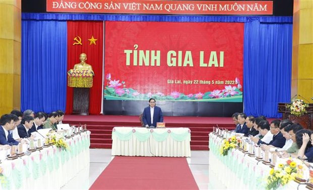 Premier insta a promover desarrollo de provincia altiplana vietnamita de Gia Lai ảnh 1 Premier insta a promover desarrollo de provincia altiplana vietnamita de Gia Lai ảnh 1