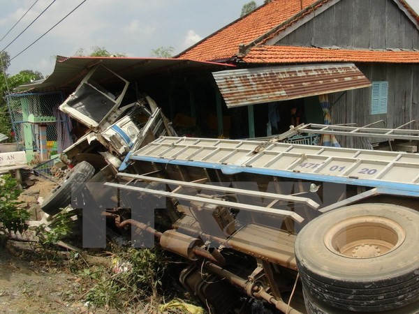 Disminuyen accidentes de tráfico en Vietnam en primer trimestre de 2017 ảnh 1