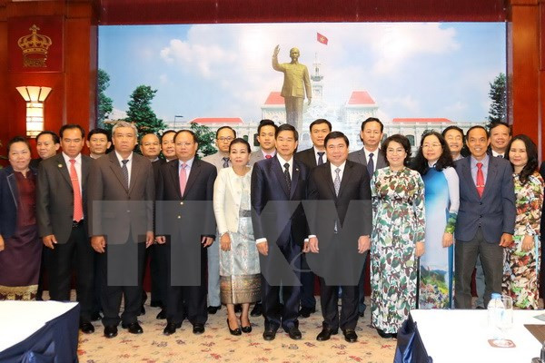 Ciudad Ho Chi Minh y Vientiane impulsan despliegue de acuerdos de cooperación ảnh 1 Ciudad Ho Chi Minh y Vientiane impulsan despliegue de acuerdos de cooperación ảnh 1