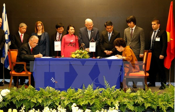 Empresas de Vietnam e Israel firman acuerdo de cooperación en atención de salud ảnh 1 Empresas de Vietnam e Israel firman acuerdo de cooperación en atención de salud ảnh 1