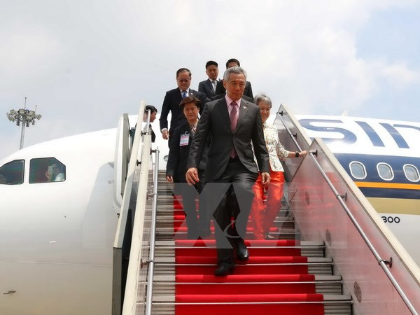 Diplomática: Visita de Lee Hsien Loong contribuye a profundicar lazos Vietnam- Singapur ảnh 1 Diplomática: Visita de Lee Hsien Loong contribuye a profundicar lazos Vietnam- Singapur ảnh 1