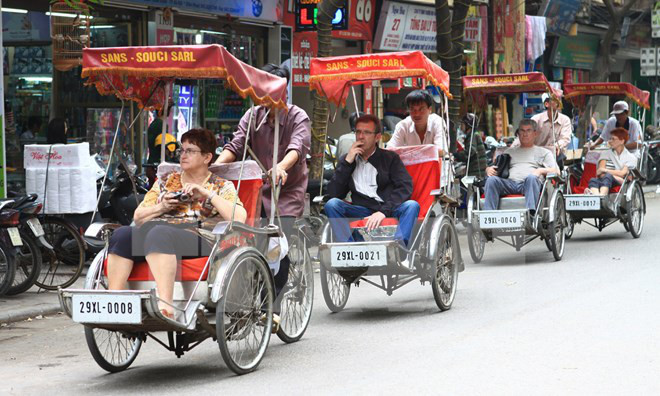 Crece número de turistas foráneos en Hanoi ảnh 1 Crece número de turistas foráneos en Hanoi ảnh 1