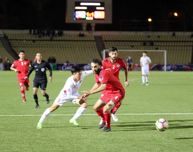 Vietnam empata con Afganistán en eliminatoria para Copa Asiática 2019 ảnh 1 Vietnam empata con Afganistán en eliminatoria para Copa Asiática 2019 ảnh 1