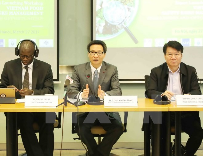 Publican informe sobre gestión de riesgo de seguridad alimentaria en Vietnam ảnh 1 Publican informe sobre gestión de riesgo de seguridad alimentaria en Vietnam ảnh 1