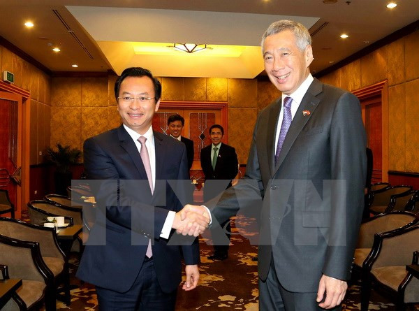 Premier singapurense confirma su asistencia en Año de APEC 2017 ảnh 1 Premier singapurense confirma su asistencia en Año de APEC 2017 ảnh 1