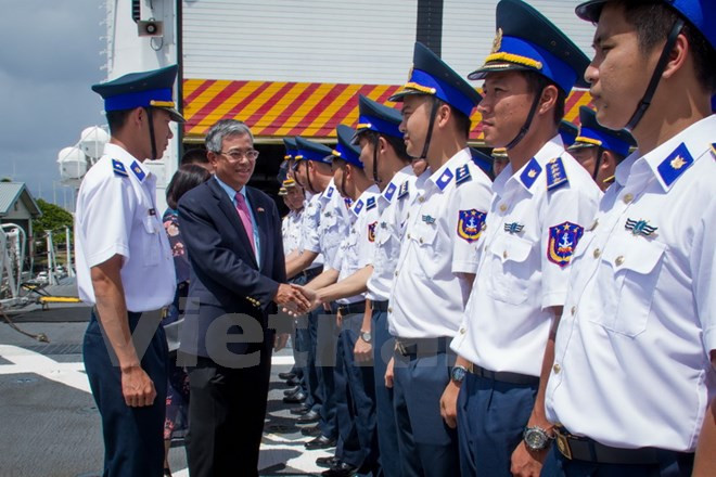 Embajador vietnamita en EE.UU. realiza visita de trabajo a Hawái ảnh 1 Embajador vietnamita en EE.UU. realiza visita de trabajo a Hawái ảnh 1