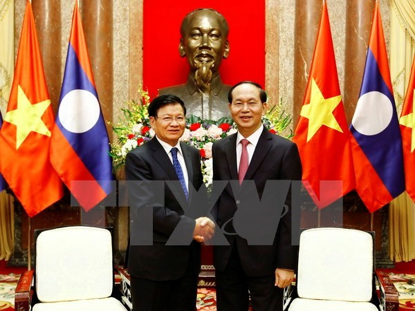 Vietnam prioriza consolidación de lazos con Laos, afirma presidente Dai Quang ảnh 1 Vietnam prioriza consolidación de lazos con Laos, afirma presidente Dai Quang ảnh 1