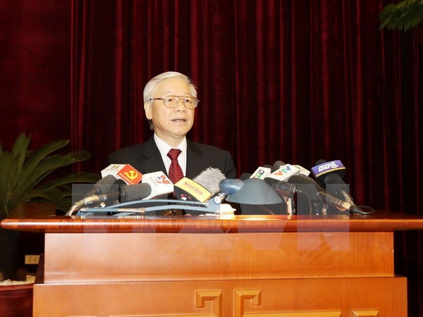 Inauguran sexta sesión del Comité Central del Partido Comunista de Vietnam ảnh 1 Inauguran sexta sesión del Comité Central del Partido Comunista de Vietnam ảnh 1