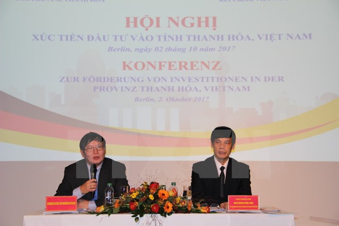 Provincia vietnamita de Thanh Hoa promueve inversión en Alemania ảnh 1 Provincia vietnamita de Thanh Hoa promueve inversión en Alemania ảnh 1
