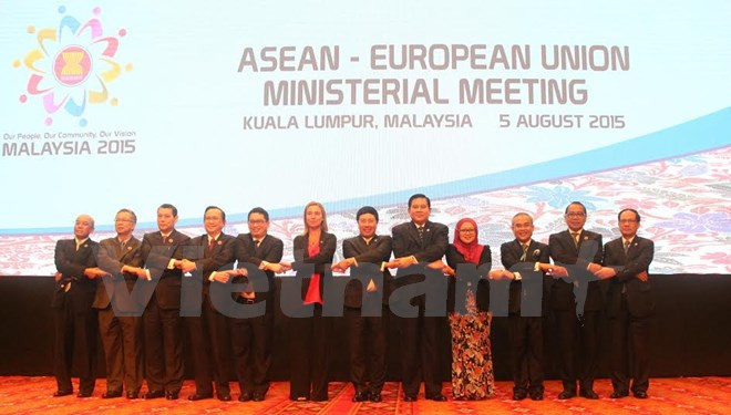 ASEAN y socios comprometidos a reforzar cooperación regional ảnh 1 ASEAN y socios comprometidos a reforzar cooperación regional ảnh 1