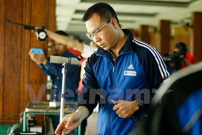 Tirador vietnamita lidera ranking mundial en pistola de aire de 10 metros ảnh 1