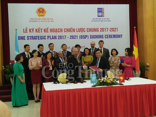 Vietnam y Naciones Unidas rubrican nuevo plan estratégico conjunto ảnh 1 Vietnam y Naciones Unidas rubrican nuevo plan estratégico conjunto ảnh 1