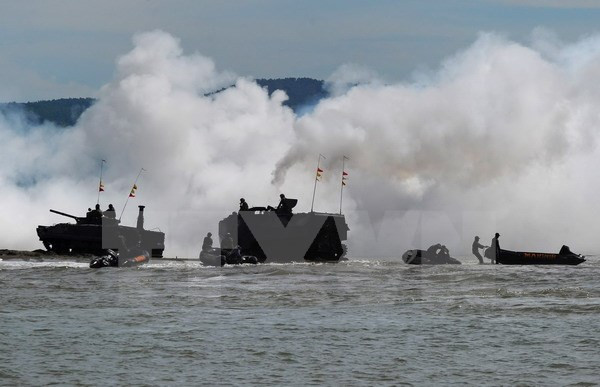 Indonesia y EE.UU. realizan ejercicio conjunto para elevar capacidad combativa ảnh 1 Indonesia y EE.UU. realizan ejercicio conjunto para elevar capacidad combativa ảnh 1