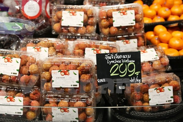 Exportan primer lote de lichi vietnamita a Tailandia ảnh 1