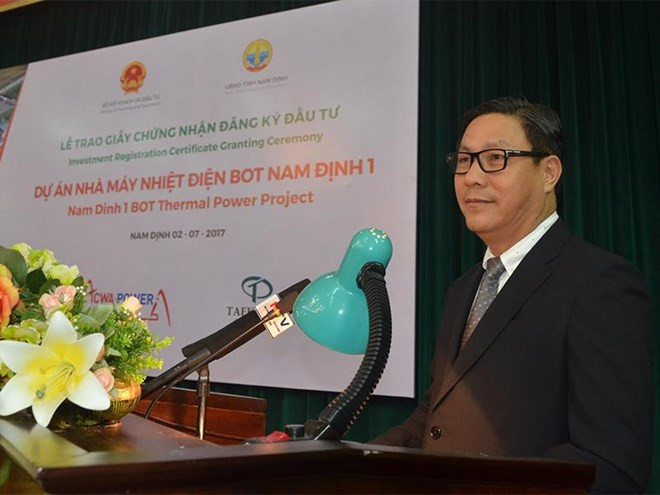 Otorgan licencia de inversión a proyecto termoeléctrico en provincia norvietnamita de Nam Dinh ảnh 1 Otorgan licencia de inversión a proyecto termoeléctrico en provincia norvietnamita de Nam Dinh ảnh 1