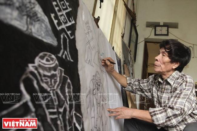 El alma del pueblo en grabados en madera de Tran Nguyen Dan ảnh 1 El alma del pueblo en grabados en madera de Tran Nguyen Dan ảnh 1