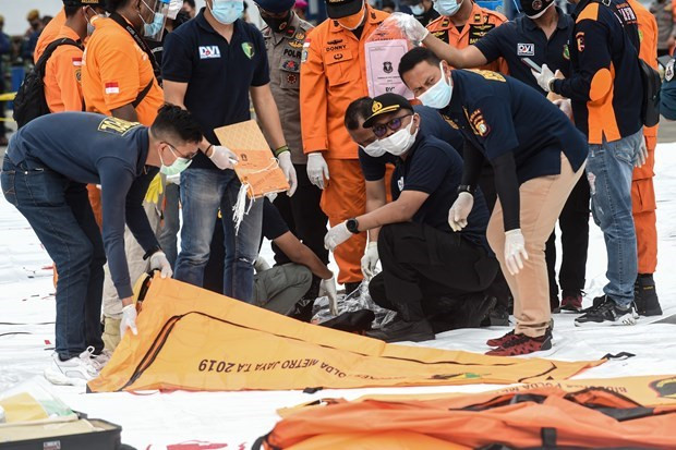 Identifican a 12 víctimas del accidente aéreo en Indonesia ảnh 1 Identifican a 12 víctimas del accidente aéreo en Indonesia ảnh 1