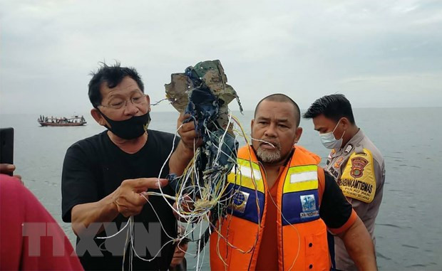 Indonesia: Detectan posibles señales de caja negra del avión estrellado ảnh 1