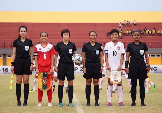 Tres árbitras vietnamitas reconocidas en grupo Élite por FIFA ảnh 1 Tres árbitras vietnamitas reconocidas en grupo Élite por FIFA ảnh 1