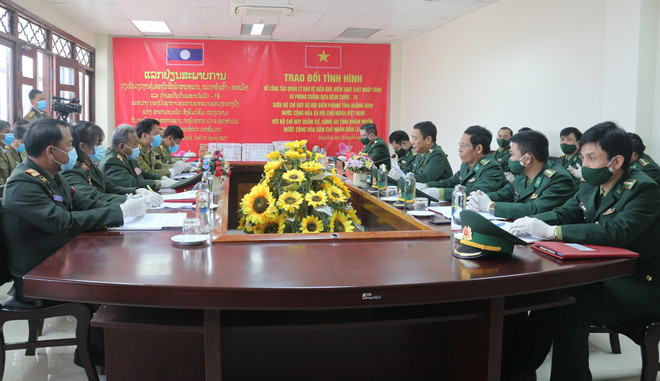 Vietnam y Laos fortalecen gestión fronteriza ante riesgos de COVID-19 ảnh 1 Vietnam y Laos fortalecen gestión fronteriza ante riesgos de COVID-19 ảnh 1