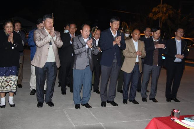 Repatrían restos de soldados vietnamitas caídos en Laos ảnh 1 Repatrían restos de soldados vietnamitas caídos en Laos ảnh 1