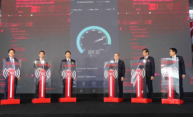 Lanzan en servicios de 5G en parque industrial vietnamita ảnh 1 Lanzan en servicios de 5G en parque industrial vietnamita ảnh 1