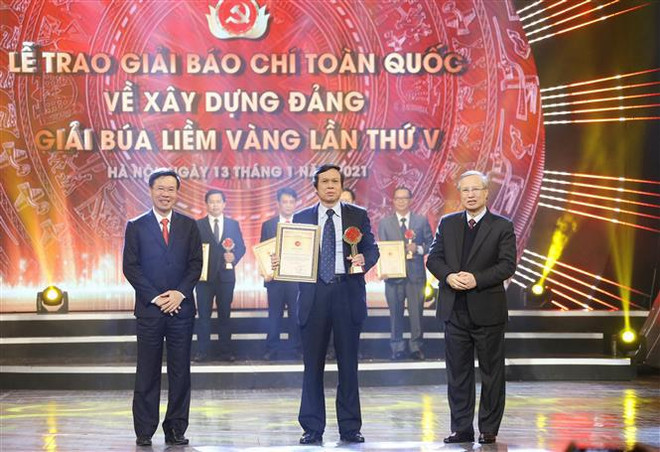 Honran a VNA en Premio sobre construcción del Partido Comunista de Vietnam ảnh 4