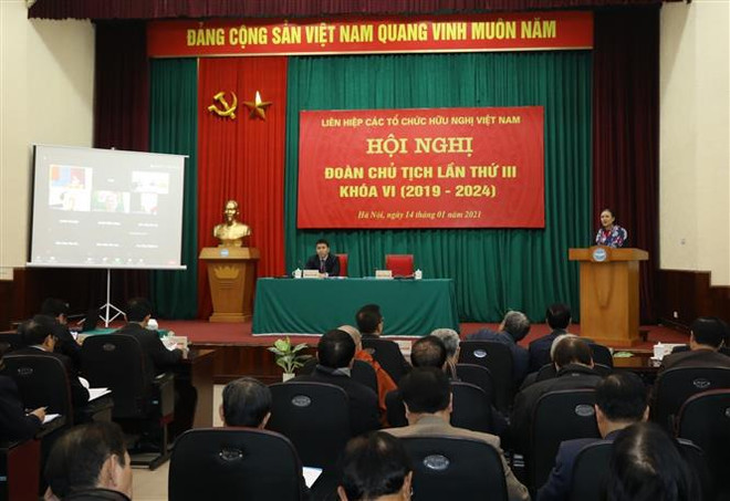 Cumple sus tareas Unión de Organizaciones de Amistad de Vietnam en medio del COVID-19 ảnh 1 Cumple sus tareas Unión de Organizaciones de Amistad de Vietnam en medio del COVID-19 ảnh 1