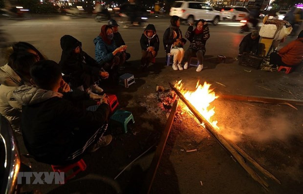 Se intensifica el frío en el norte de Vietnam ảnh 1 Se intensifica el frío en el norte de Vietnam ảnh 1