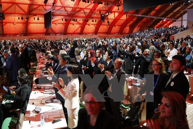 Saluda Vietnam logro de Acuerdo de París sobre el cambio climático ảnh 1 Saluda Vietnam logro de Acuerdo de París sobre el cambio climático ảnh 1