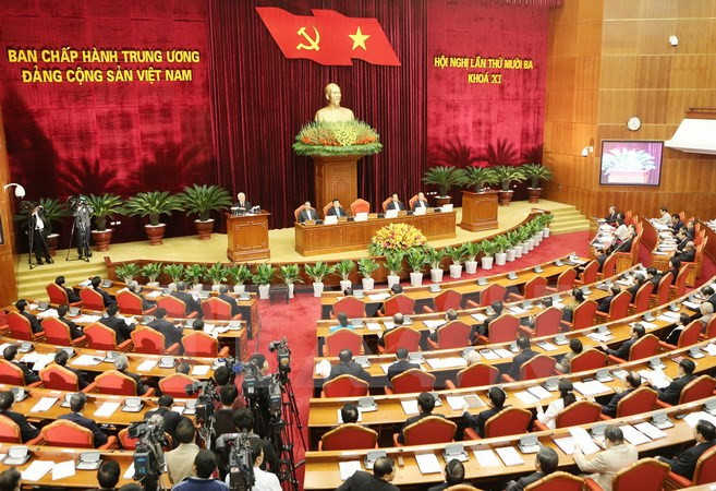 Comité Central del Partido Comunista de Vietnam inicia sesiones de trabajo ảnh 1 Comité Central del Partido Comunista de Vietnam inicia sesiones de trabajo ảnh 1