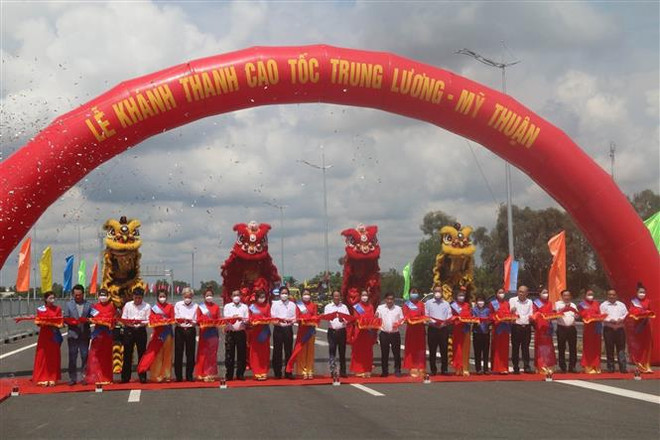 Inauguran autopista Trung Luong - My Thuan en Vietnam ảnh 2 Inauguran autopista Trung Luong - My Thuan en Vietnam ảnh 2