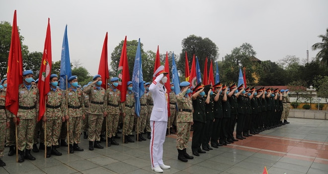 Lanzan en Vietnam movimiento de emulación para oficiales participantes en misiones de ONU ảnh 1 Lanzan en Vietnam movimiento de emulación para oficiales participantes en misiones de ONU ảnh 1