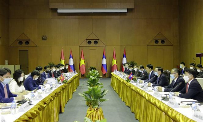 Vietnam y Laos efectúan novena reunión de consulta a nivel de cancilleres ảnh 1 Vietnam y Laos efectúan novena reunión de consulta a nivel de cancilleres ảnh 1