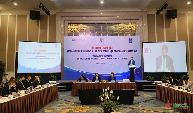 Debaten en Vietnam borrador de Estrategia Nacional de Cambio Climático hasta 2050 ảnh 1 Debaten en Vietnam borrador de Estrategia Nacional de Cambio Climático hasta 2050 ảnh 1