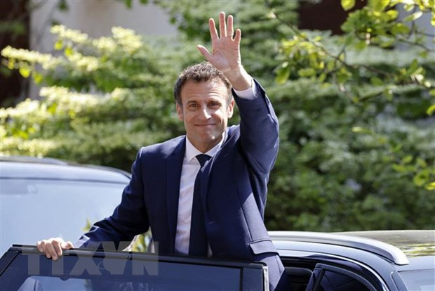 Dirigentes de Vietnam felicitan a Emmanuel Macron por su reelección como presidente francés ảnh 1 Dirigentes de Vietnam felicitan a Emmanuel Macron por su reelección como presidente francés ảnh 1