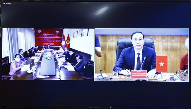 Fortalecen colaboración entre Frentes de la Patria de Vietnam y Laos ảnh 2 Fortalecen colaboración entre Frentes de la Patria de Vietnam y Laos ảnh 2