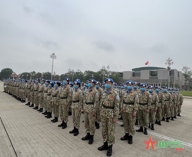 Lanzan en Vietnam movimiento de emulación para oficiales participantes en misiones de ONU ảnh 2 Lanzan en Vietnam movimiento de emulación para oficiales participantes en misiones de ONU ảnh 2