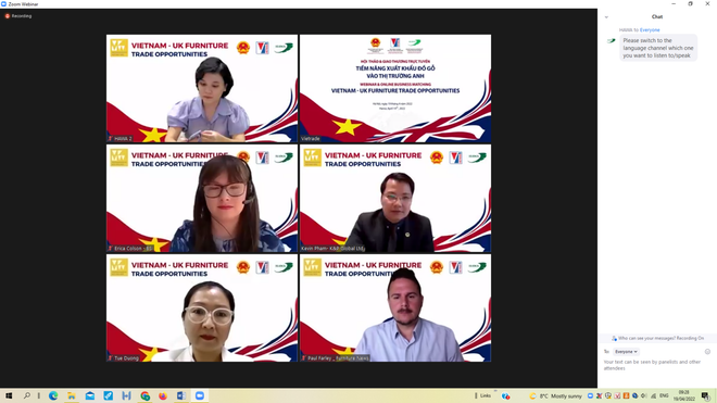 Vietnam busca crecer exportaciones de productos madereros en Reino Unido ảnh 2