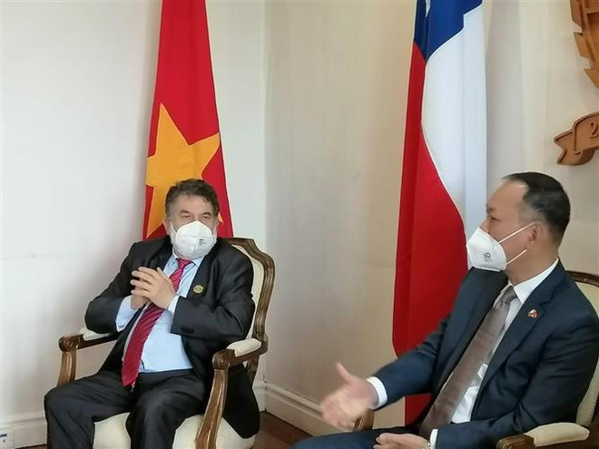 Promueven cooperación entre localidades de Vietnam y Chile ảnh 1 Promueven cooperación entre localidades de Vietnam y Chile ảnh 1