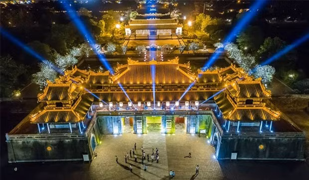 Abrirán zona turística nocturna en Ciudadela Imperial de Hue ảnh 1