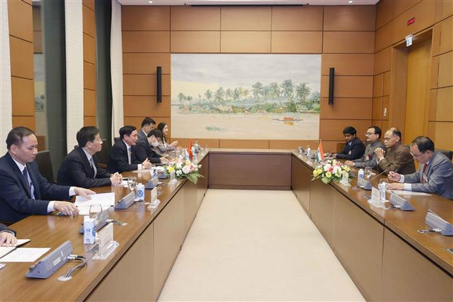 Vietnam y la India fomentan nexos de cooperación parlamentaria ảnh 1 Vietnam y la India fomentan nexos de cooperación parlamentaria ảnh 1