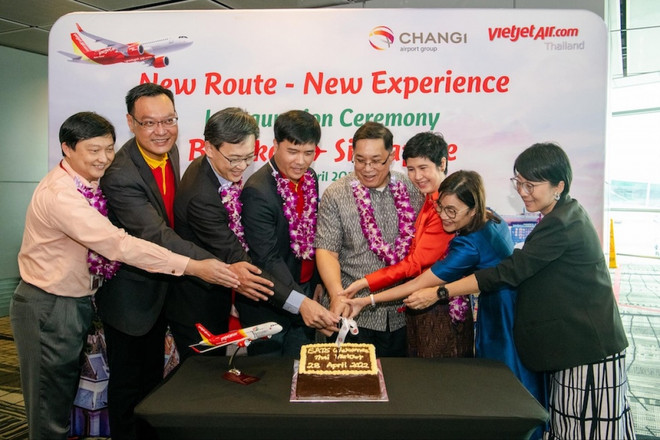 Thai Vietjet Air abre ruta Bangkok-Singapur ảnh 1 Thai Vietjet Air abre ruta Bangkok-Singapur ảnh 1