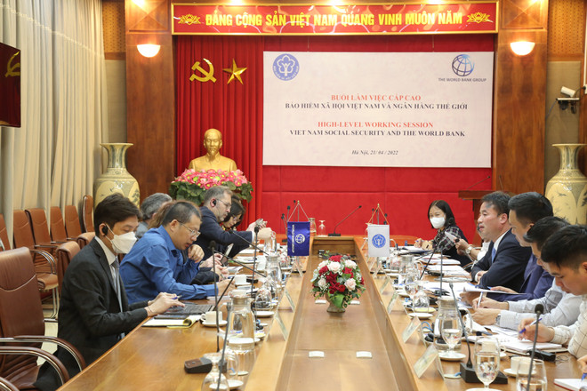 Fomentan cooperación entre Seguro Social de Vietnam y Banco Mundial ảnh 1 Fomentan cooperación entre Seguro Social de Vietnam y Banco Mundial ảnh 1
