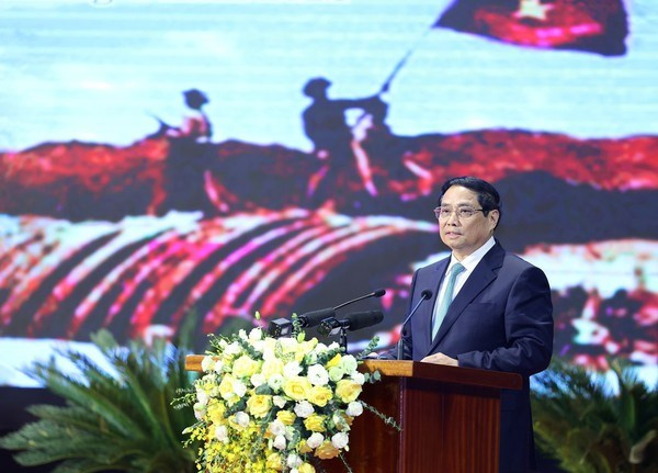Premier se reúne con combatientes participantes en la campaña Dien Bien Phu ảnh 2 Premier se reúne con combatientes participantes en la campaña Dien Bien Phu ảnh 2