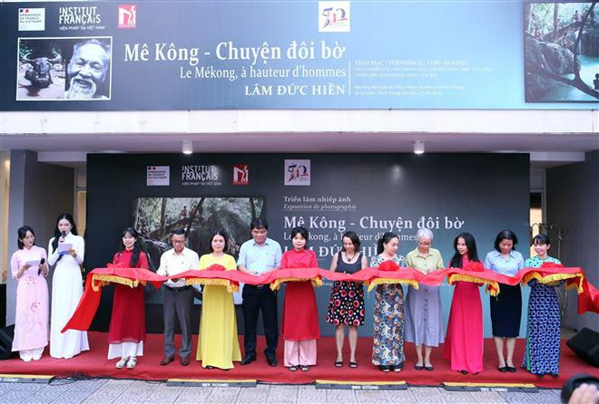 Efectúan exposición fotográfica sobre vida en delta del Mekong ảnh 1 Efectúan exposición fotográfica sobre vida en delta del Mekong ảnh 1