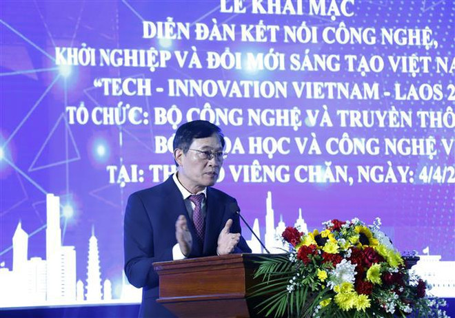 En Vientiane Foro de Conexión de Tecnología Vietnam- Laos ảnh 2